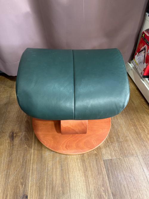 HJELLEGJERDE (イエリアーダ) リクライニングチェアー グリーン