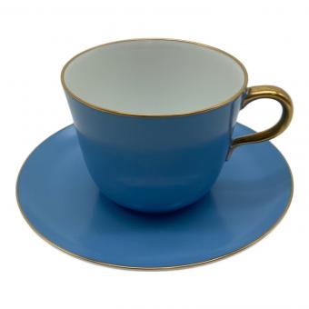 大倉陶園 (オオクラトウエン) カップ&ソーサー 色蒔き