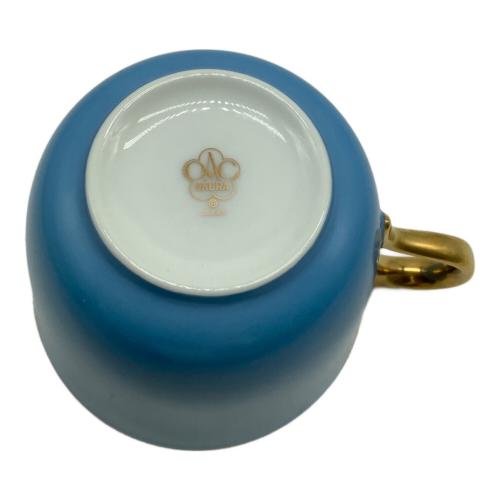 大倉陶園 (オオクラトウエン) カップ&ソーサー 色蒔き