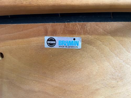 BRAMIN ダイニングチェアー 111 ブラウン×グレー