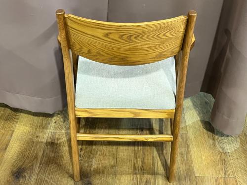 UNICO (ウニコ) ダイニングチェアー ナチュラル×グレー 106 アッシュ材