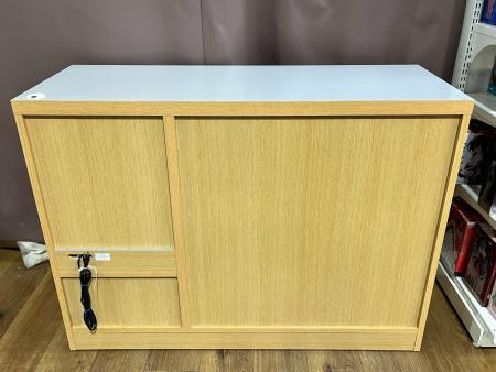 UNICO (ウニコ) キッチンカウンター ナチュラル×ホワイト HUTTE