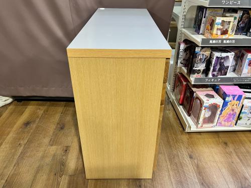 UNICO (ウニコ) キッチンカウンター ナチュラル×ホワイト HUTTE