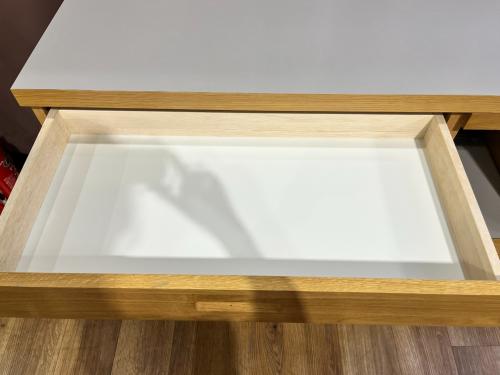 UNICO (ウニコ) キッチンカウンター ナチュラル×ホワイト HUTTE