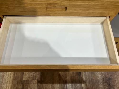 UNICO (ウニコ) キッチンカウンター ナチュラル×ホワイト HUTTE