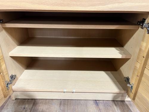 UNICO (ウニコ) キッチンカウンター ナチュラル×ホワイト HUTTE