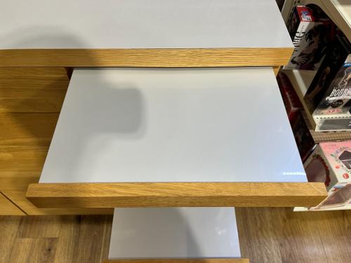 UNICO (ウニコ) キッチンカウンター ナチュラル×ホワイト HUTTE