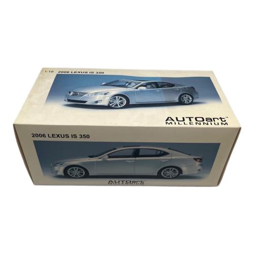 AUTOart (オートアート) 1/18 2006 LEXUS IS 350 ダイキャストカー シルバー