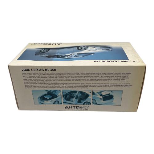 AUTOart (オートアート) 1/18 2006 LEXUS IS 350 ダイキャストカー シルバー