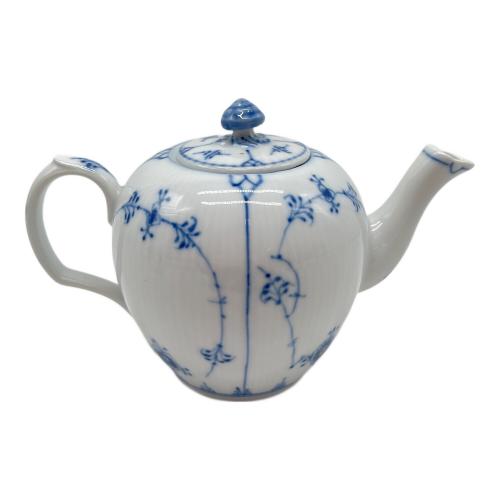 ROYAL COPENHAGEN (ロイヤル・コペンハーゲン) ティーポット ブルーフルーテッド・プレイン