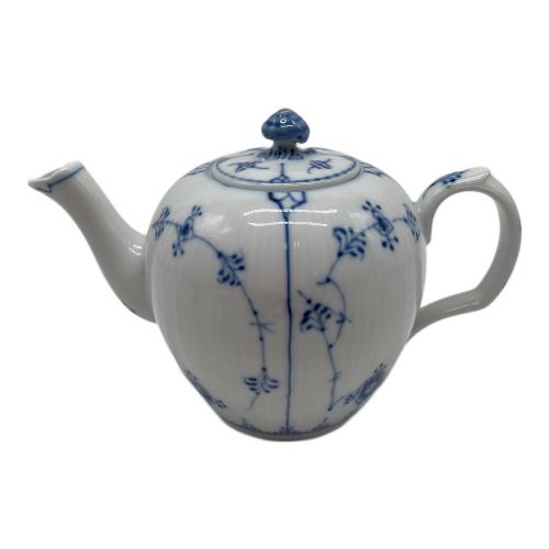 ROYAL COPENHAGEN (ロイヤル・コペンハーゲン) ティーポット ブルーフルーテッド・プレイン