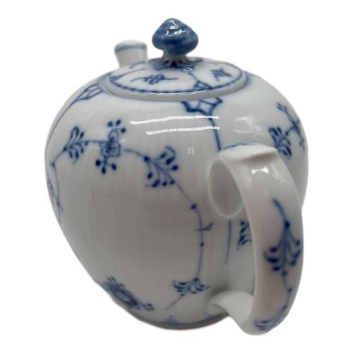 ROYAL COPENHAGEN (ロイヤル・コペンハーゲン) ティーポット ブルーフルーテッド・プレイン