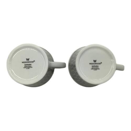 Wedgwood (ウェッジウッド) カップ&ソーサー サムライ　2Pセット