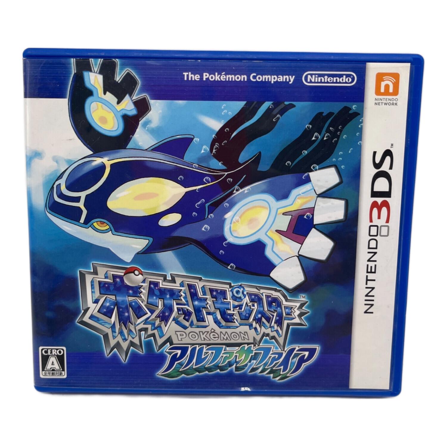 海外版 3DS ソフト　ポケットモンスター アルファサファイア　任天堂 ポケットモンスター アルファサファイア/3DS/CTRPECLJ/A 全年齢対象