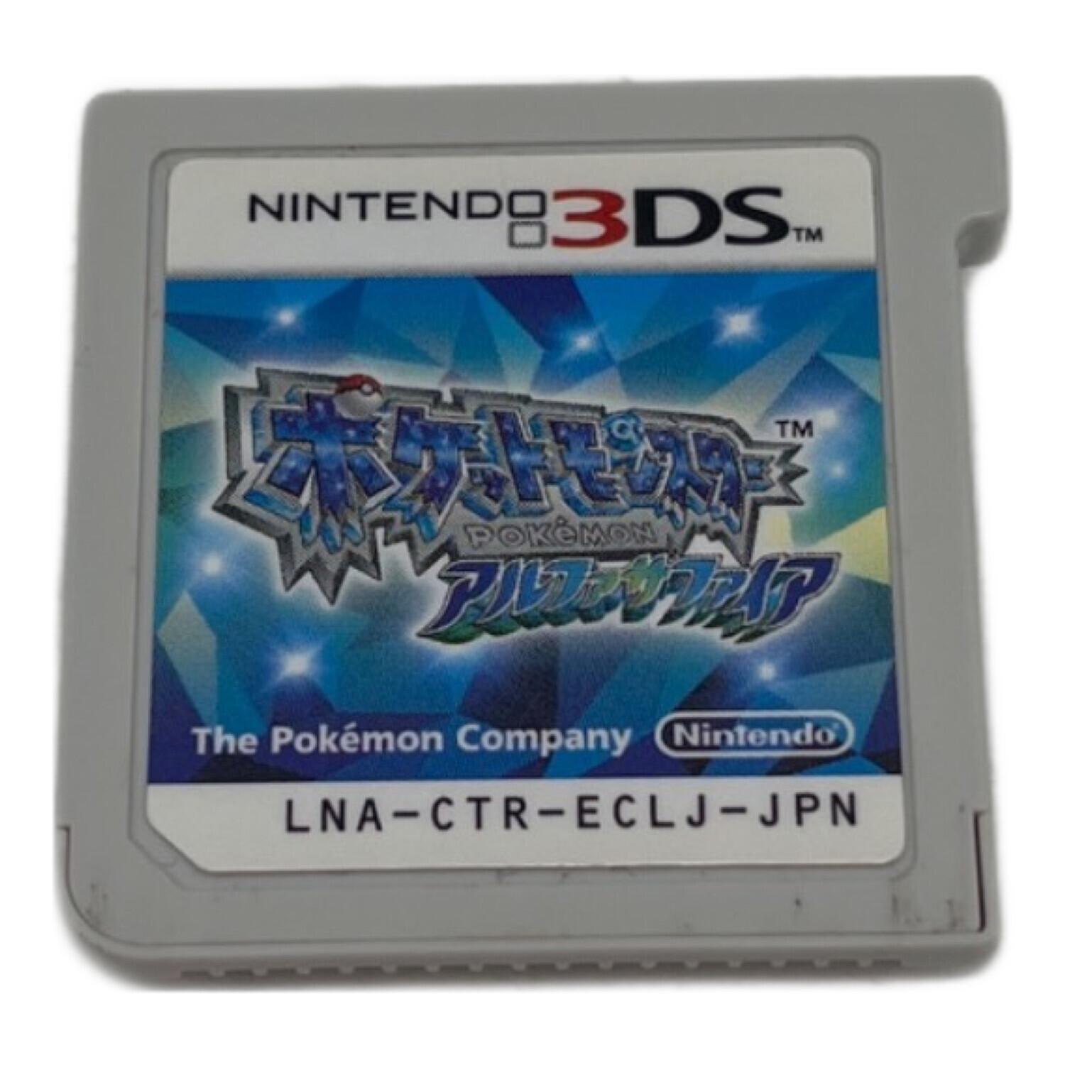 ポケットモンスター アルファサファイア/3DS/CTRPECLJ/A 全年齢対象