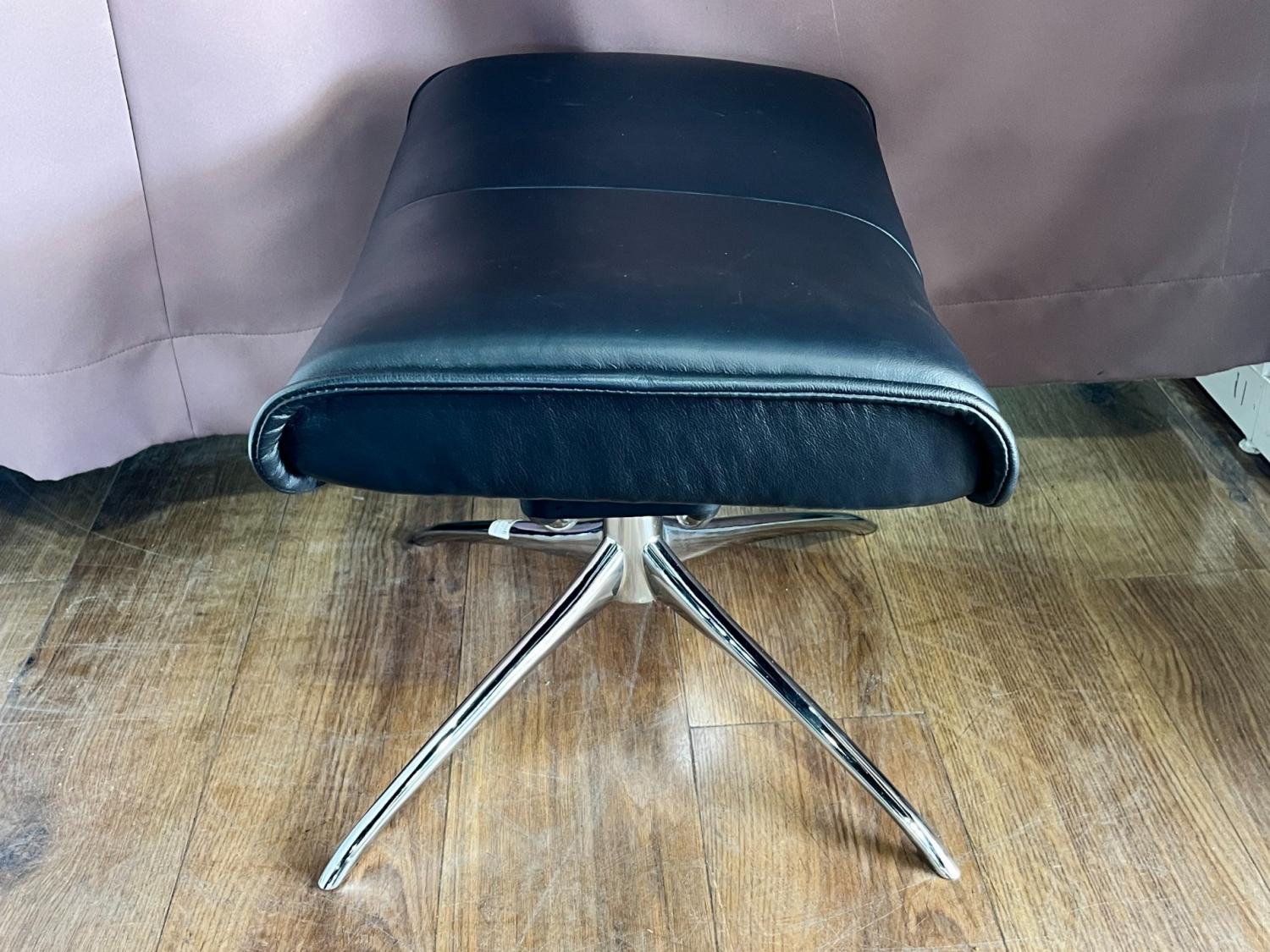 【最高級】EKORNES メイフェア オットマン 黒本革 エコーネス ブラック 最高級】EKORNES メイフェア オットマン 黒本革 エコーネス ブラック