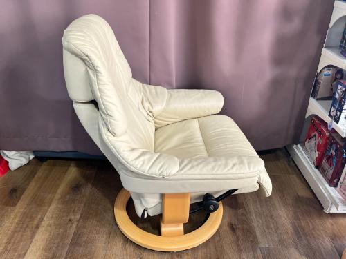 Ekornes (エコーネス) リクライニングチェアー ベージュ Stressless  RENO