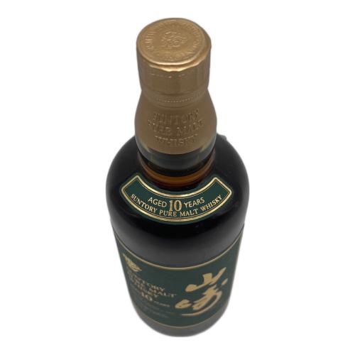 サントリー 山崎 ピュアモルト ジャパニーズウィスキー 10年 グリーンラベル @ 700ml