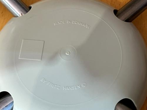 Fritz Hansen (フリッツハンセン) スタッキングチェアー KFH-3107-44 ナチュラル セブンチェア