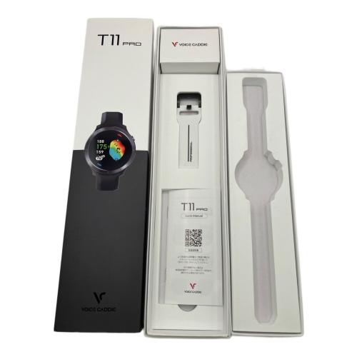VOICE CADDIE (ボイスキャディー) ゴルフウォッチ T11 PRO ブラック