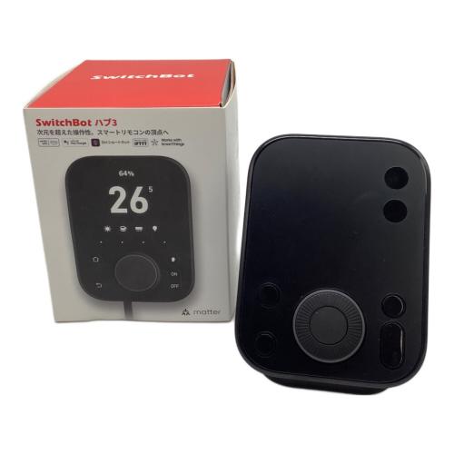 SWITCH BOT (スイッチ ボット) スマートリモコン Switch Bot ハブ3　W7202101
