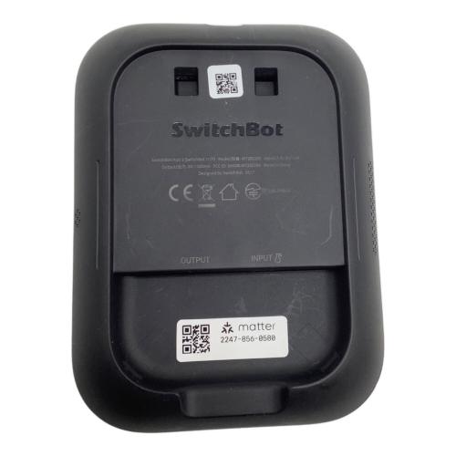 SWITCH BOT (スイッチ ボット) スマートリモコン Switch Bot ハブ3　W7202101
