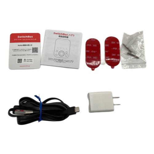 SWITCH BOT (スイッチ ボット) スマートリモコン Switch Bot ハブ3　W7202101