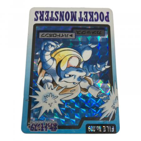 カメックス ポケモングッズ 009 カードダス｜トレファクONLINE