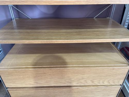 無印良品 (ムジルシリョウヒン) ステンレスユニットシェルフ ナチュラル×シルバー