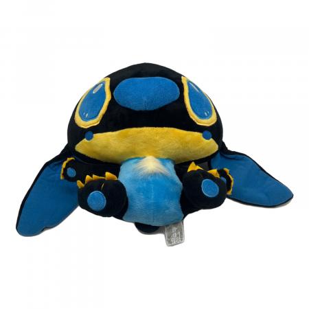 スティッチ ヌイグルミ タグ劣化有 ブラック×ブルー 上海ディズニー