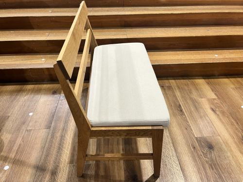 UNICO (ウニコ) ダイニングベンチ 287 ナチュラル×アイボリー ADDAY