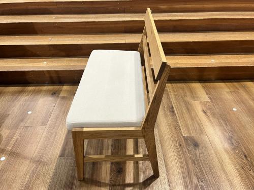 UNICO (ウニコ) ダイニングベンチ 287 ナチュラル×アイボリー ADDAY