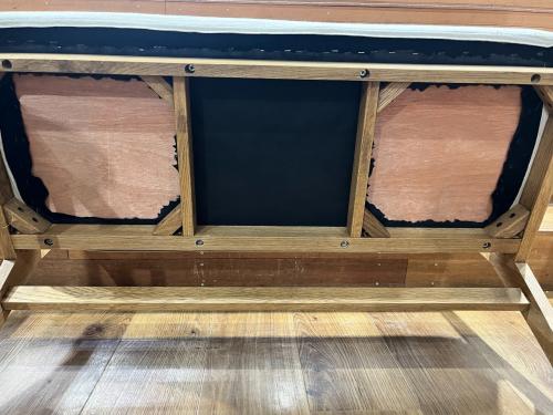 UNICO (ウニコ) ダイニングベンチ 287 ナチュラル×アイボリー ADDAY