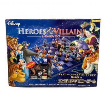 DISNEY (ディズニー) チェス+ファミリーゲーム HEROES＆VILLAINS