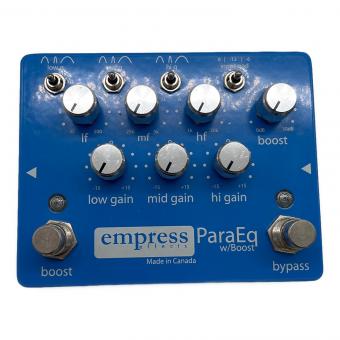 Empress Effects (エンプレスエフェクト) イコライザー Para EQ