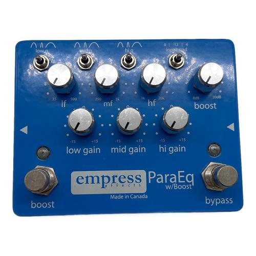 Empress Effects (エンプレスエフェクト) イコライザー Para EQ