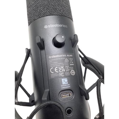 steelseries (スティールシリーズ) ゲーミングコンデンサーマイク alias 開封品