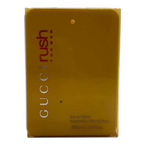 100ml 未使用　グッチ　ラッシュフォーメン GUCCI (グッチ) オードトワレ 100ml 残量50%-80% ラッシュ フォーメン