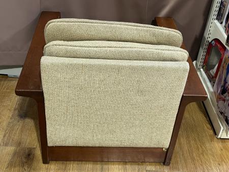 飛騨産業 (ヒダサンギョウ) 1人掛けソファー キツツキマーク ベージュ