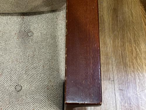 飛騨産業 (ヒダサンギョウ) 1人掛けソファー キツツキマーク ベージュ×ブラウン