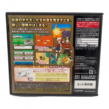 ポケットモンスター ハートゴールド DS用ソフト CERO A (全年齢対象
