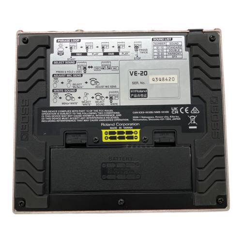 BOSS (ボス) ボーカルエフェクター VE-20 Vocal Processor