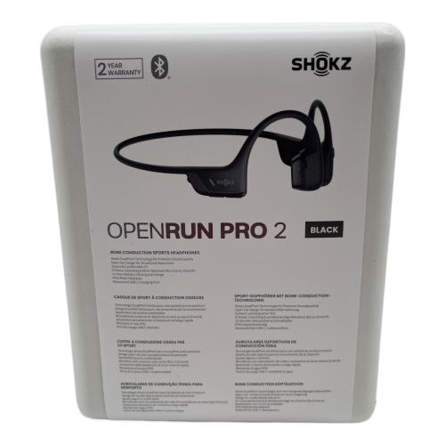 SHOKZ (ショックス) 骨伝導イヤホン OPENRUN PRO 2 SKZ-EP-000030