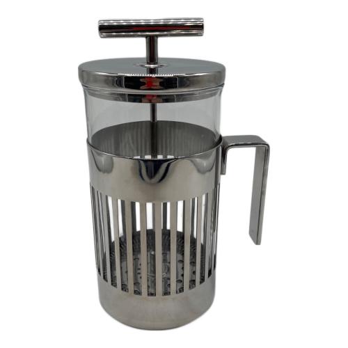 ALEESI (アレッシー) 9094/8 シルバー プレス式コーヒーメーカー（8カップ用）