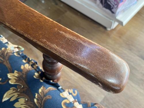 飛騨産業 (ヒダサンギョウ) 1人掛けソファー キツツキマーク ブラックー×ブラウン 穂高