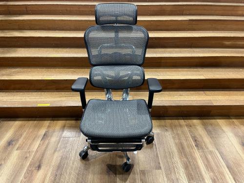 Ergohuman (エルゴヒューマン) ワークチェアー EHP-LPL-KM-10 PRO ottoman  40230 ブラック×ホワイト