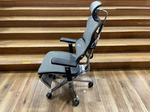 Ergohuman (エルゴヒューマン) ワークチェアー EHP-LPL-KM-10 PRO ottoman  40230 ブラック×ホワイト