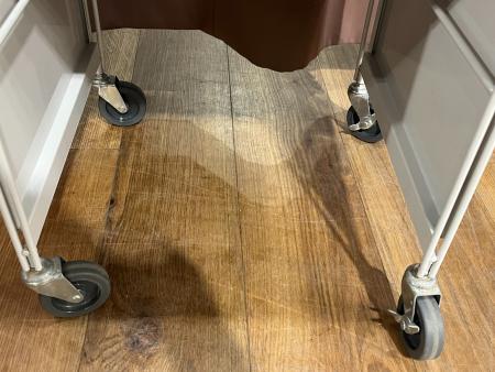 無印良品 (ムジルシリョウヒン) キッチンワゴン 下段欠品 ホワイト