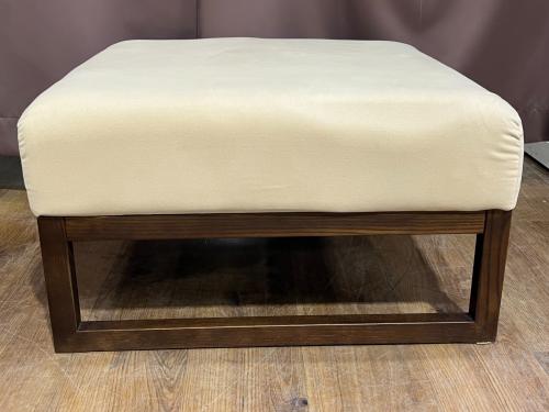 karimoku (カリモク) オットマン 約70×70cm ベージュ