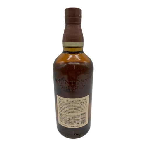 サントリー 山崎 ジャパニーズウィスキー シングルモルト 700ml